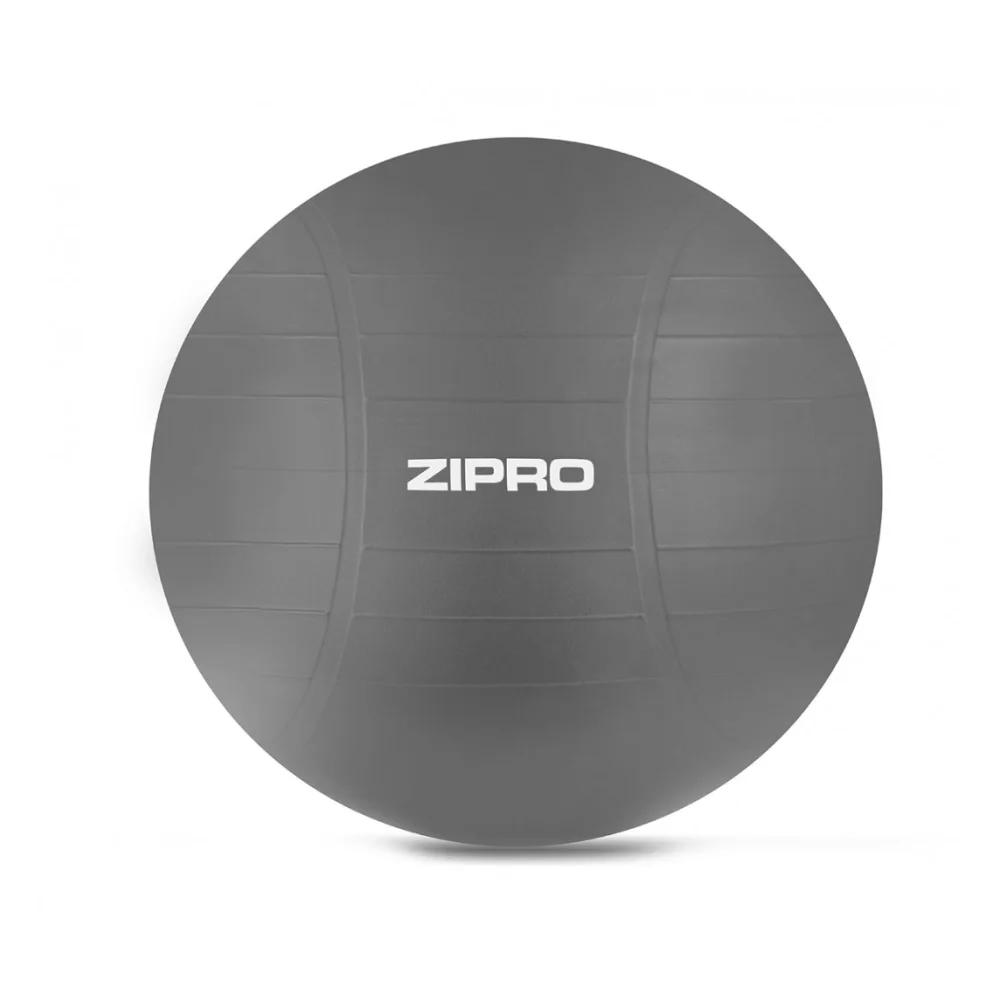 Pilates lopta ZIPRO Premium 65 cm siva Anti-Burst