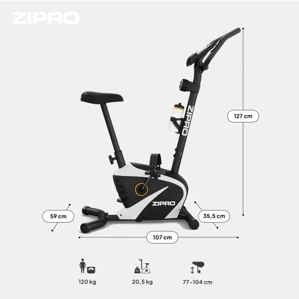 Zipro Beat RS – dimenzije bicikla Zipro Beat RS – dimenzije bicikla