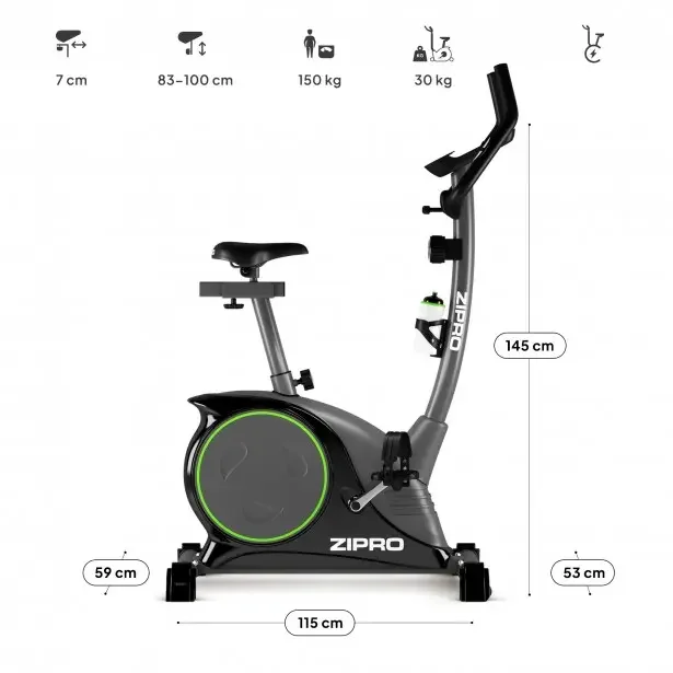 Zipro Nitro – dimenzije bicikla Zipro Nitro – dimenzije bicikla