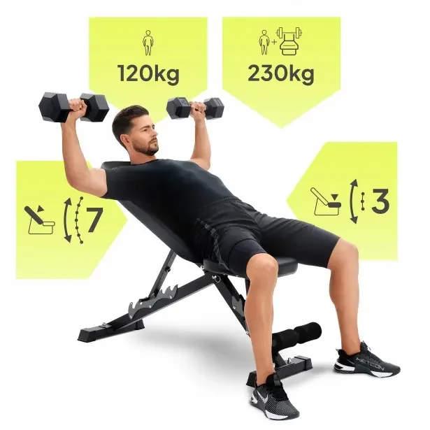 Zipro Jacked – potisak bučicama Zipro Jacked – potisak bučicama