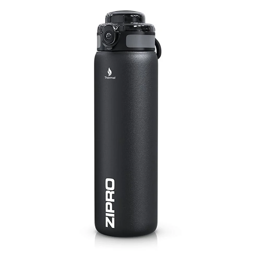 Termo boca 1000 ml ZIPRO Stainless Steel - crna