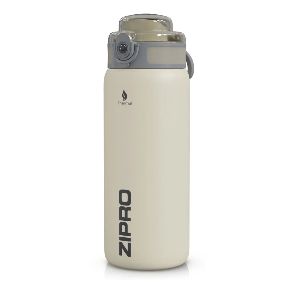 Termo boca 700 ml ZIPRO Stainless Steel - bež