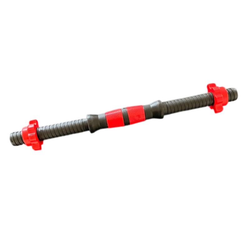 Kratka jednoručna šipka s maticama plastična 51cm 25mm Fight Line