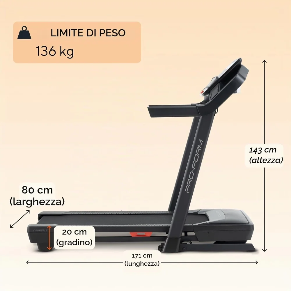 Tekalna steza ProForm Carbon TL Tekalna steza ProForm Carbon TL