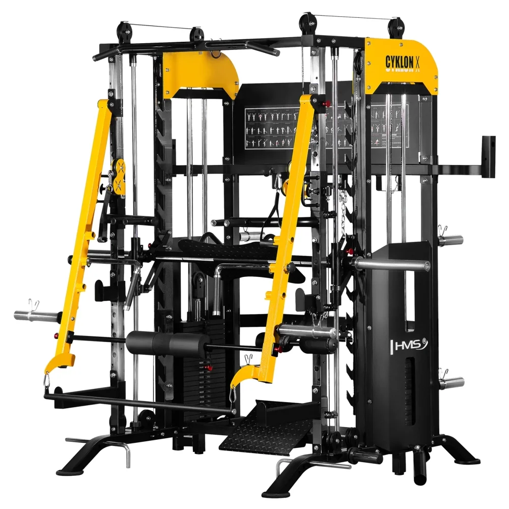 Multifunkcionalna Smith mašina s power rackom HMS CYKLON X
