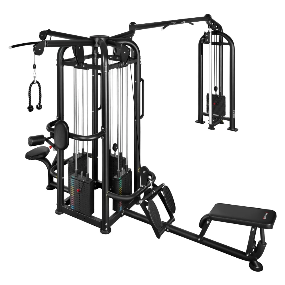 Cable crossover HMS ARGOS 5-Station Multi GYM - commercial