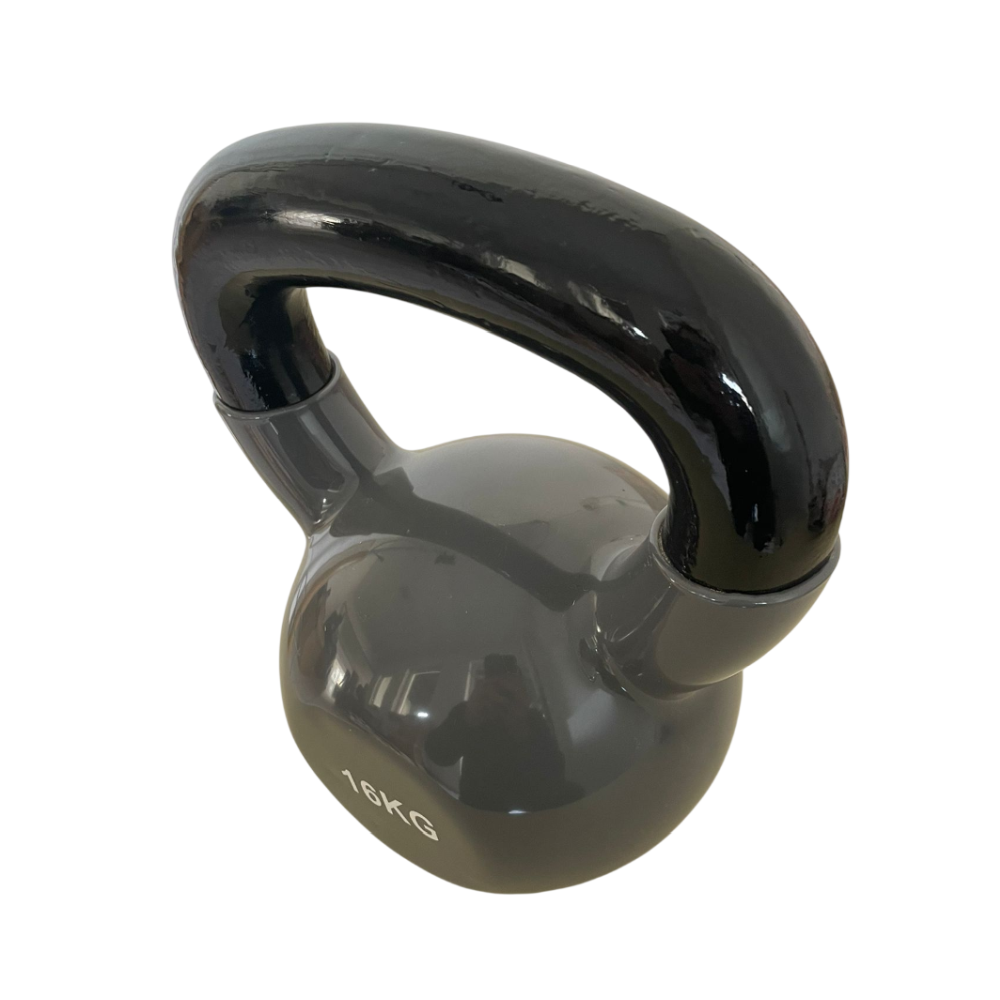 Girja Kettlebell 16kg Grey Edition – Fight Line KBE-16