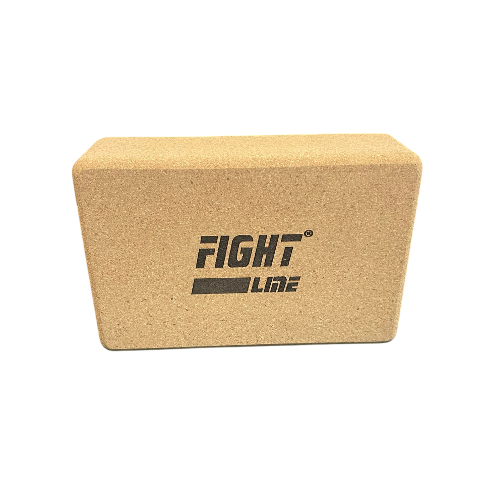 Joga blok od pluta Fight Line