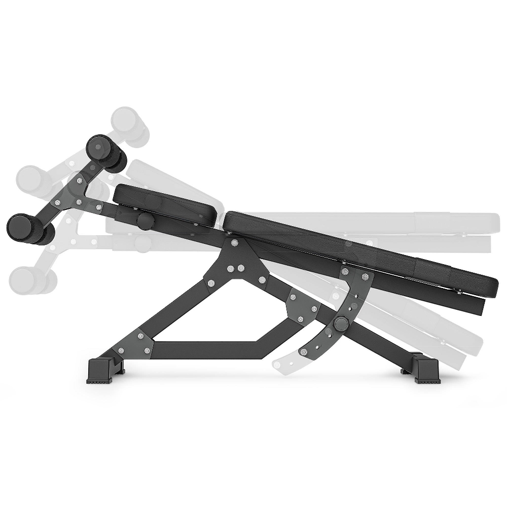 Klupa za trbušnjake podesiva + bench klupa MS-L110 Semi-Pro