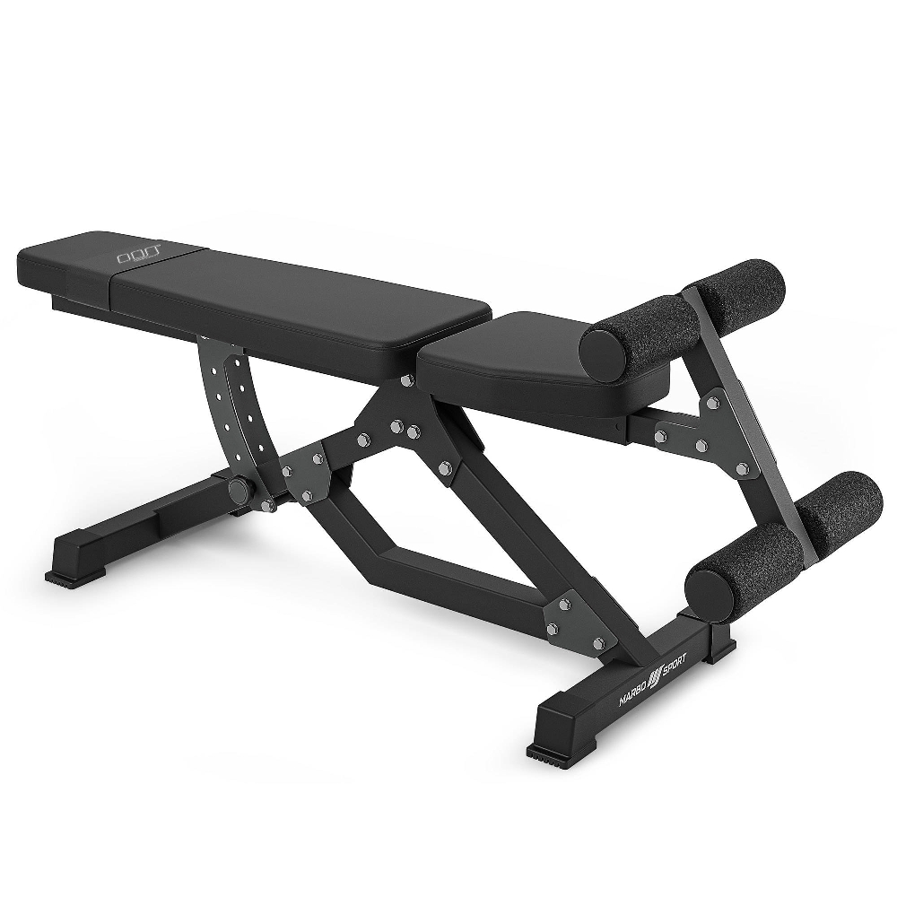Klupa za trbušnjake podesiva + bench klupa MS-L110 Semi-Pro