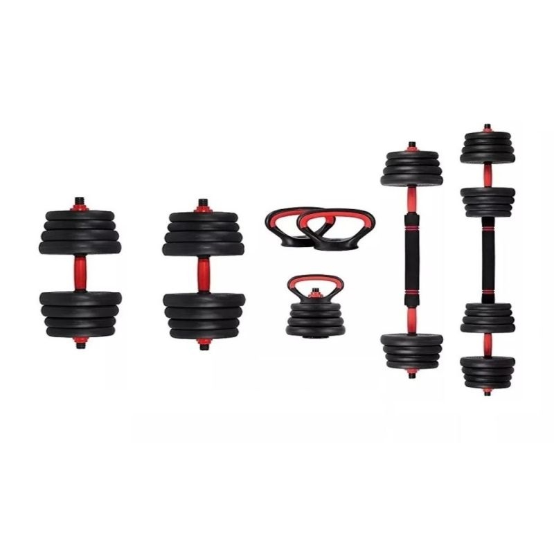 Komplet utega, šipki i girji 40kg Fight Line KSU-40