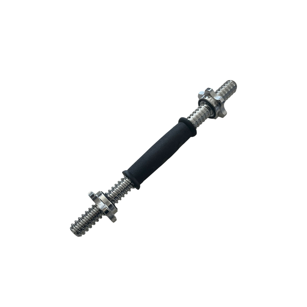 Kratka jednoručna šipka s navojima 40cm fi 25mm gumirana Fight Line