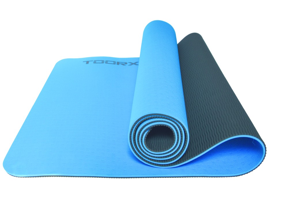 Prostirka za vježbanje Toorx blue-grey
