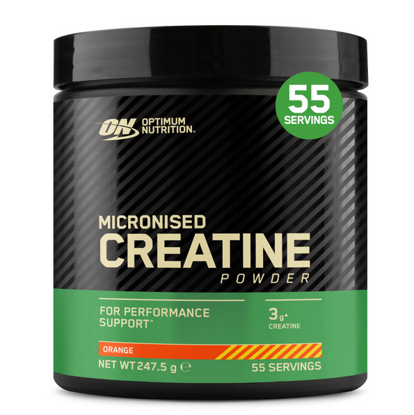 Optimum Nutrition Micronised Creatine (247,5 g) okus naranča