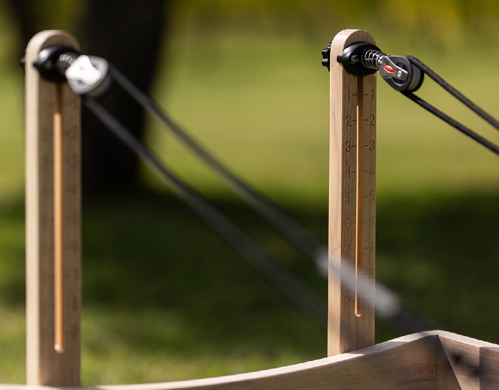 Pilates Reformer TOORX PTX 3000 – sklopivi drveni