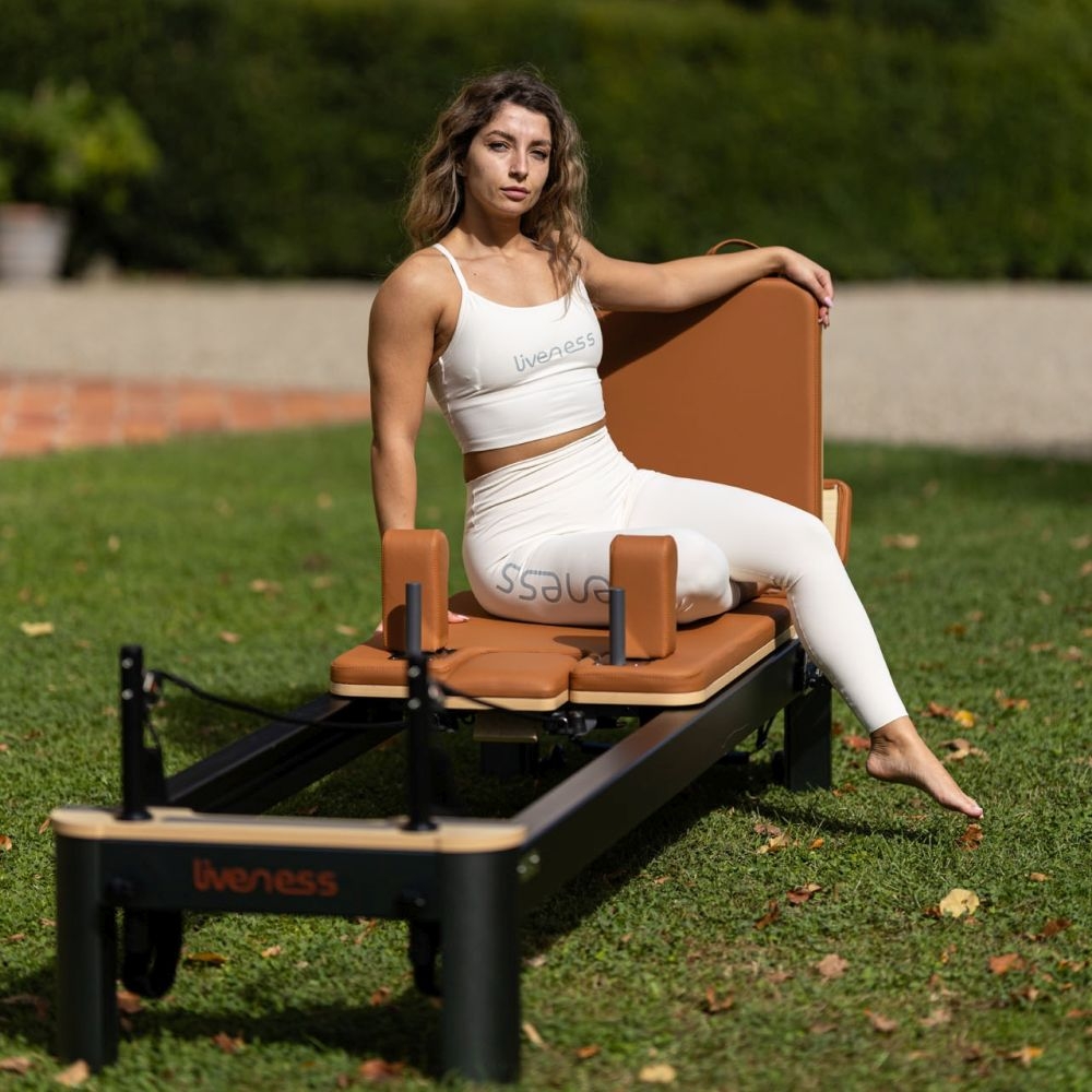 Pilates Reformer TOORX PTX 7500 – zložljiv aluminijasti