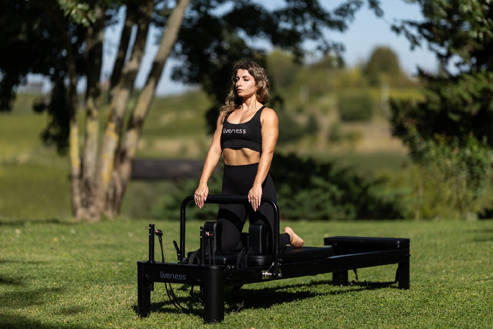 Pilates Reformer TOORX PTX 8000 – profesionalni aluminijski