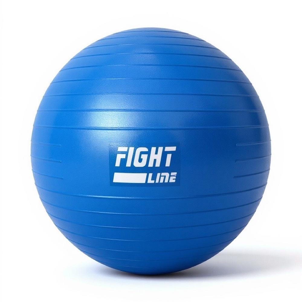 Pilates lopta 65cm plava Fight Line Anti-burst