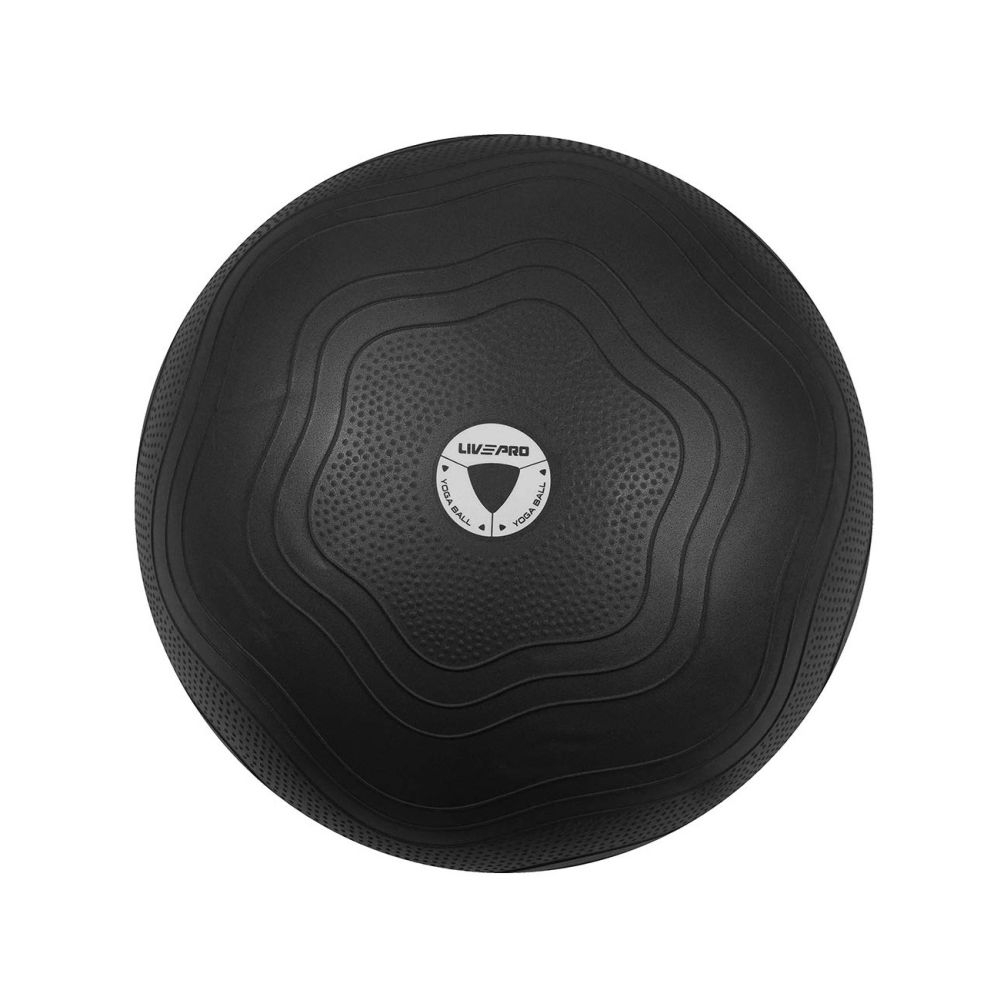 Pilates lopta 75cm crna Fight Line Anti-burst