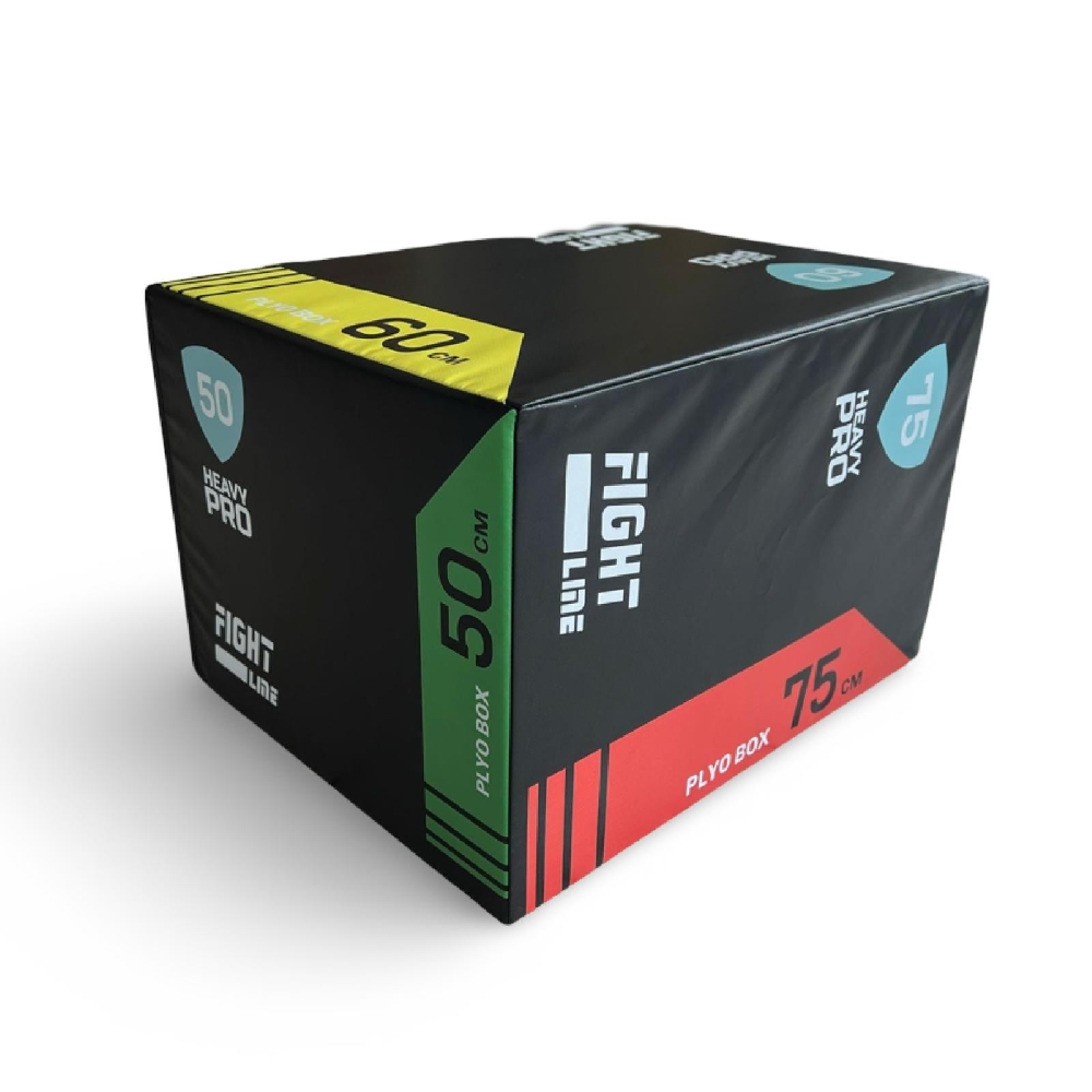 Plyo box 3u1 mekani Fight Line Heavy Pro 30kg SPBX-75-HP