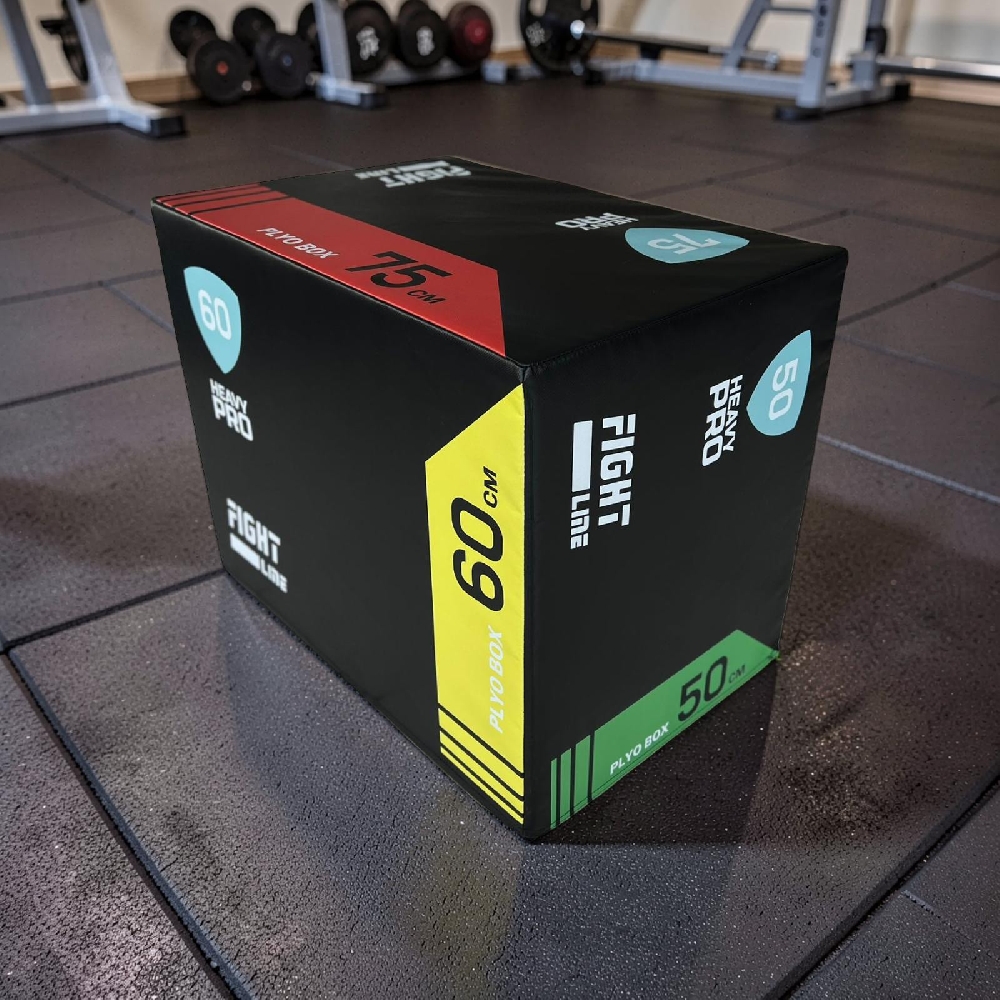 Plyo box 3u1 mekani Fight Line Heavy Pro 30kg SPBX-75-HP