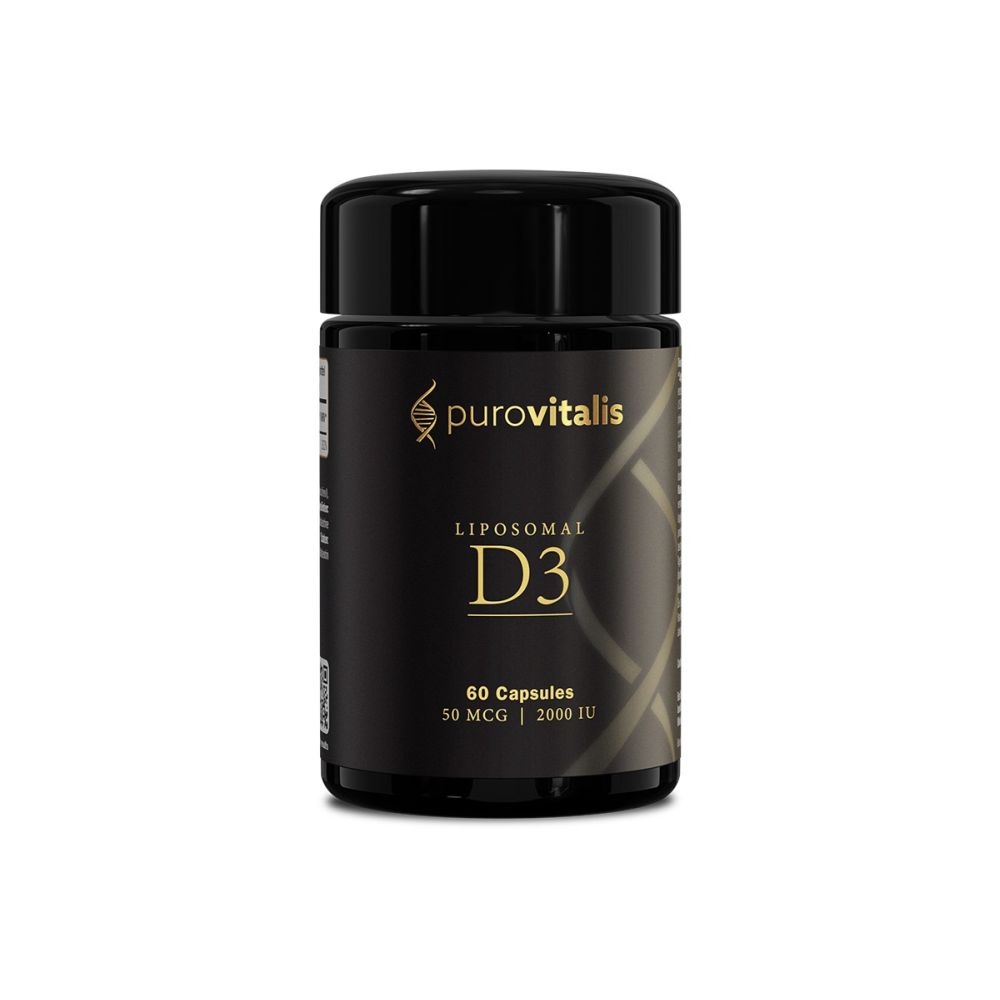 Purovitalis Liposomal Vitamin D3 (60 kapsula)