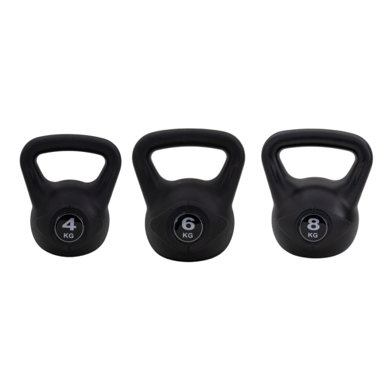 Set crnih girji: 4kg, 6kg i 8kg Fight Line