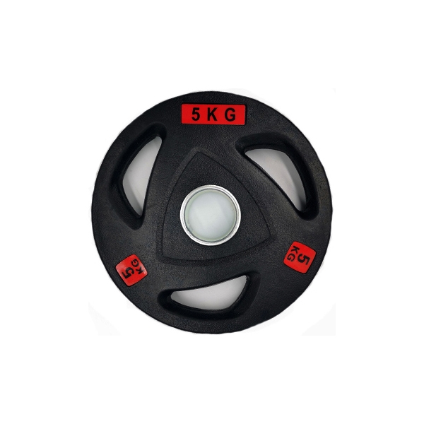 Olimpijski uteg 5kg 50mm gumirani