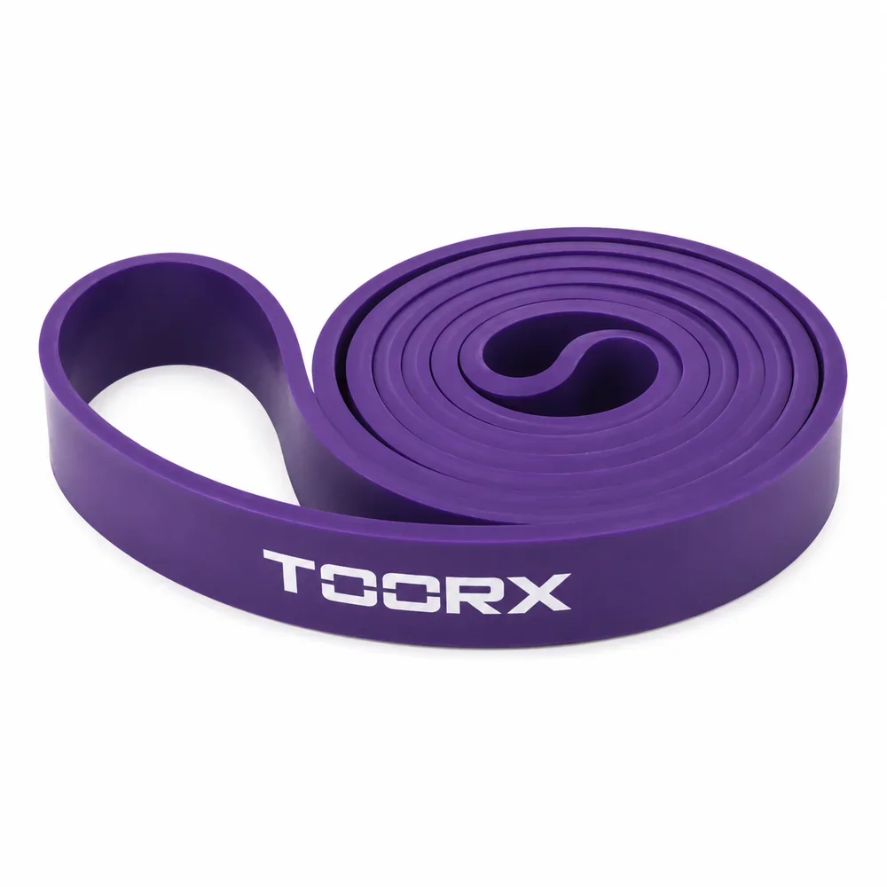 Elastična traka za vježbanje Power Band 208 x 2,9 cm ljubičasta Toorx AHF-130
