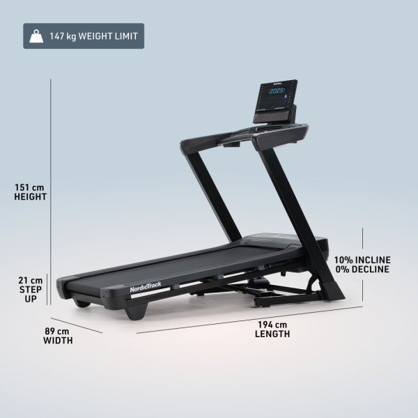 Tekalna steza NordicTrack T Series 8 | Fitness Shop