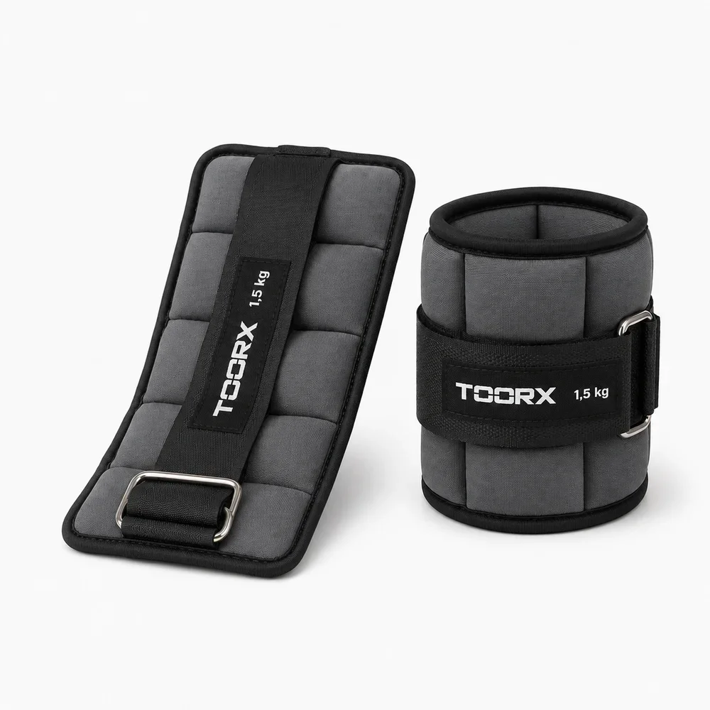 Utezi za zglobove 1,5 kg (2 kom) Toorx AHF-073 crni