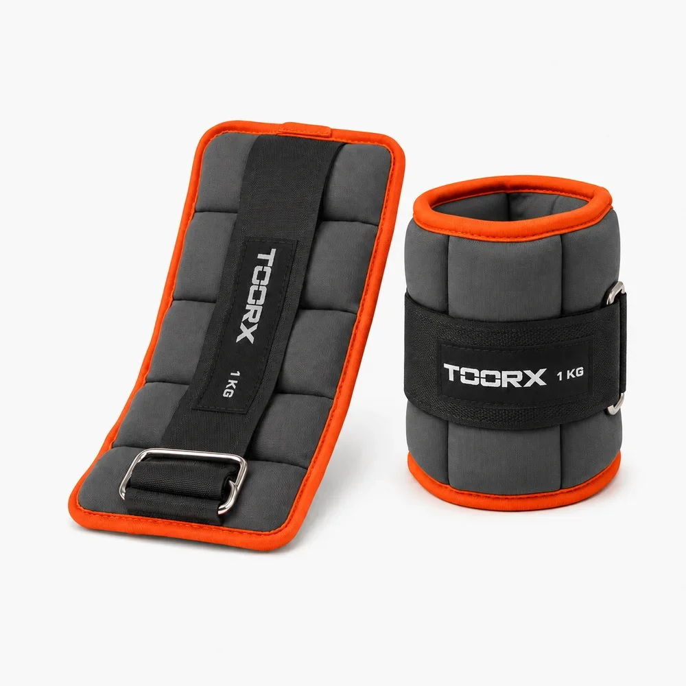 Utezi za zglobove 1 kg (2 kom) Toorx AHF-072 narančasti