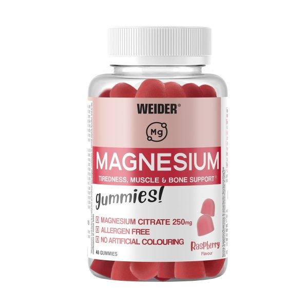 Weider Magnesium Gummies (48 gumenih bombona)