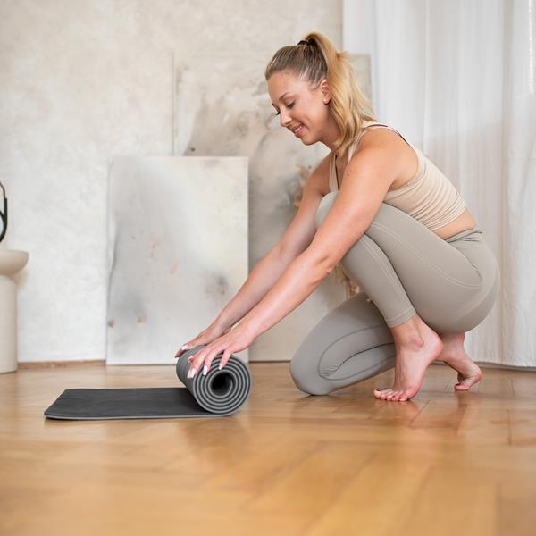 Prostirka za vježbanje TPE siva HMS YM10 Prostirka za vježbanje TPE siva HMS YM10