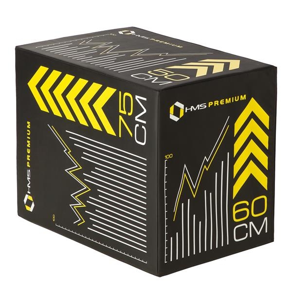 Plyo box 3u1 mekani HMS 75 x 60 x 50 cm