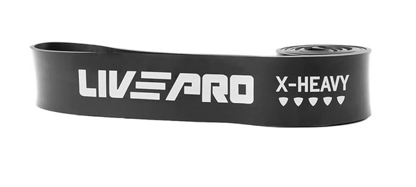 Elastična traka Super Band PRO Crna - Vrlo teški otpor