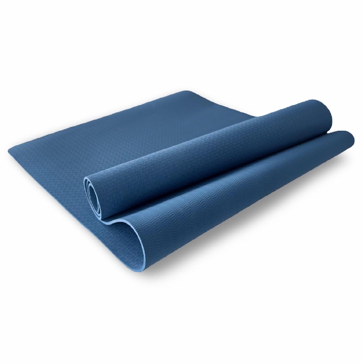 Prostirka za vježbanje TPE plava Fight Line - šira