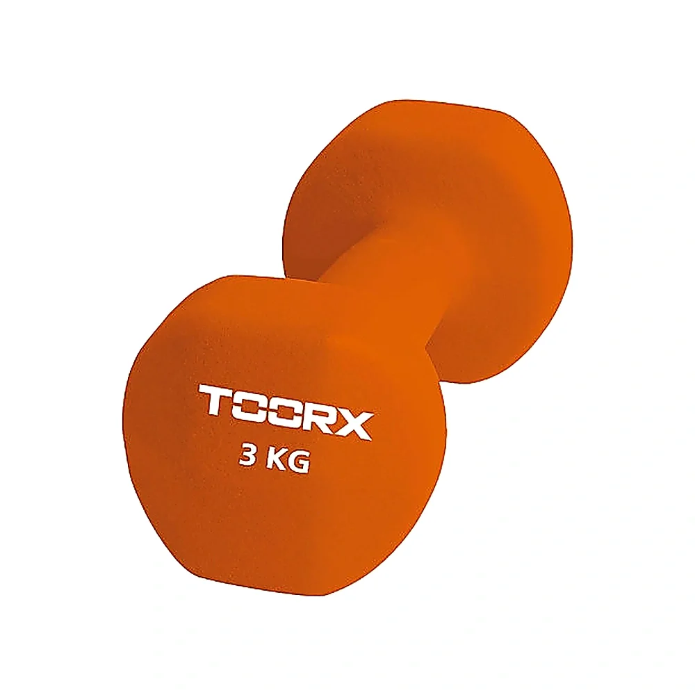 Bučica 3 kg neoprenska Toorx MN-3 narančasta