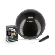 Pilates lopta 55 cm crna