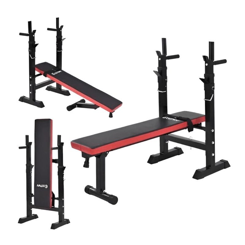 Višenamjenska bench klupa sa stalcima Fight Line BPK-31
