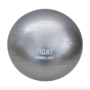Pilates lopta Fight Line srebrna