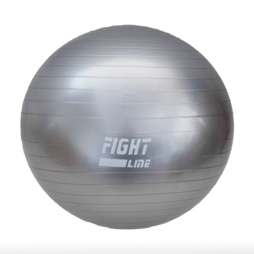 Pilates lopta Fight Line srebrna