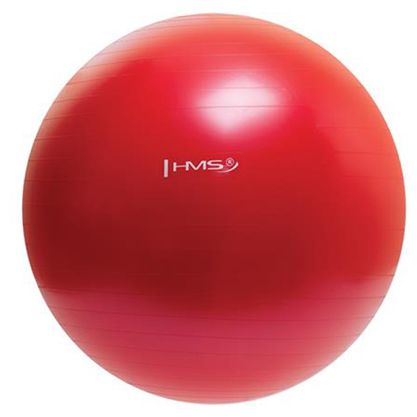 Pilates lopta 65cm crvena HMS