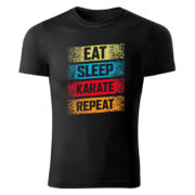 Majica Eat Sleep Karate Repeat