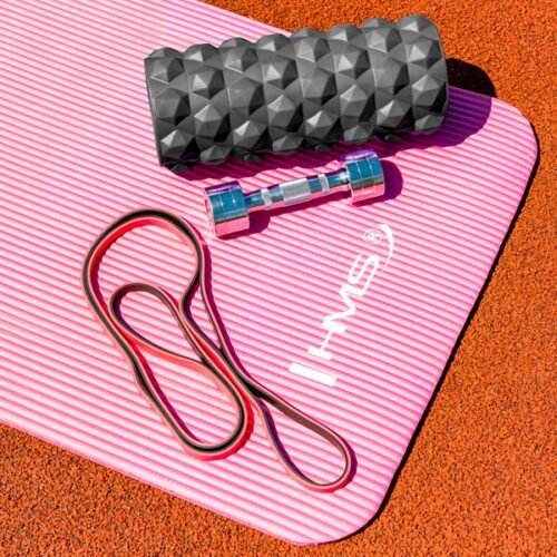 Foam roller valjak za masažu 31,5cm HMS FS107 crni