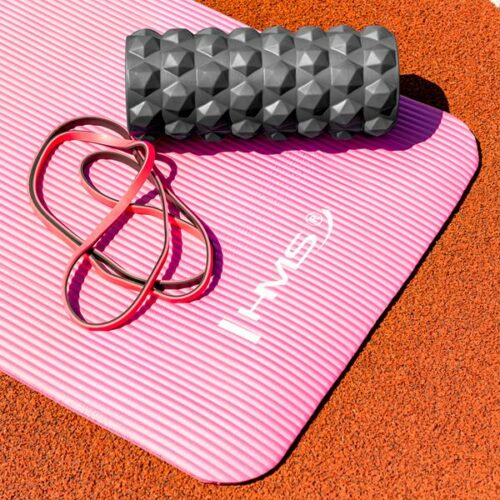 Foam roller valjak za masažu 31,5cm HMS FS107 crni
