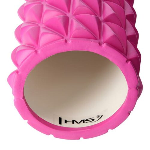 Foam roller valjak za masažu HMS FS205 ružičasti