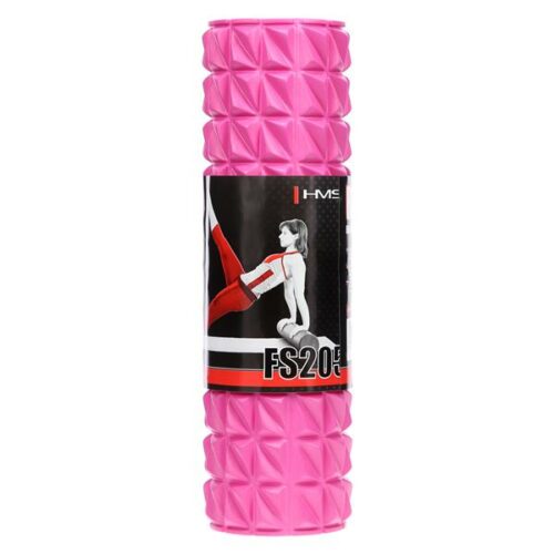 Foam roller valjak za masažu HMS FS205 ružičasti