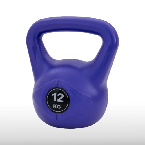 Tamnoljubičasta girja kettlebell od 12 kg, model Dark Purple GP-12