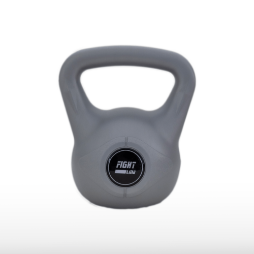Srebrno-siva girja kettlebell od 14 kg, model Silver GP-14